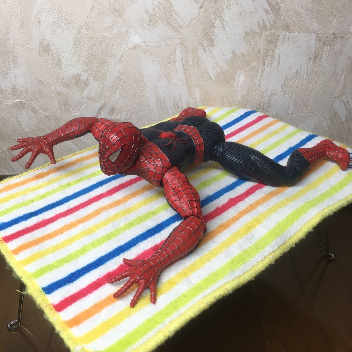 ☆TOY BIZ(トイビズ)☆エレクトロニック フロアークローリング スパイダーマン(映画スパイダーマン2)ELECTRONIC FLOOR CRAWLING SPIDER-MAN_画像6