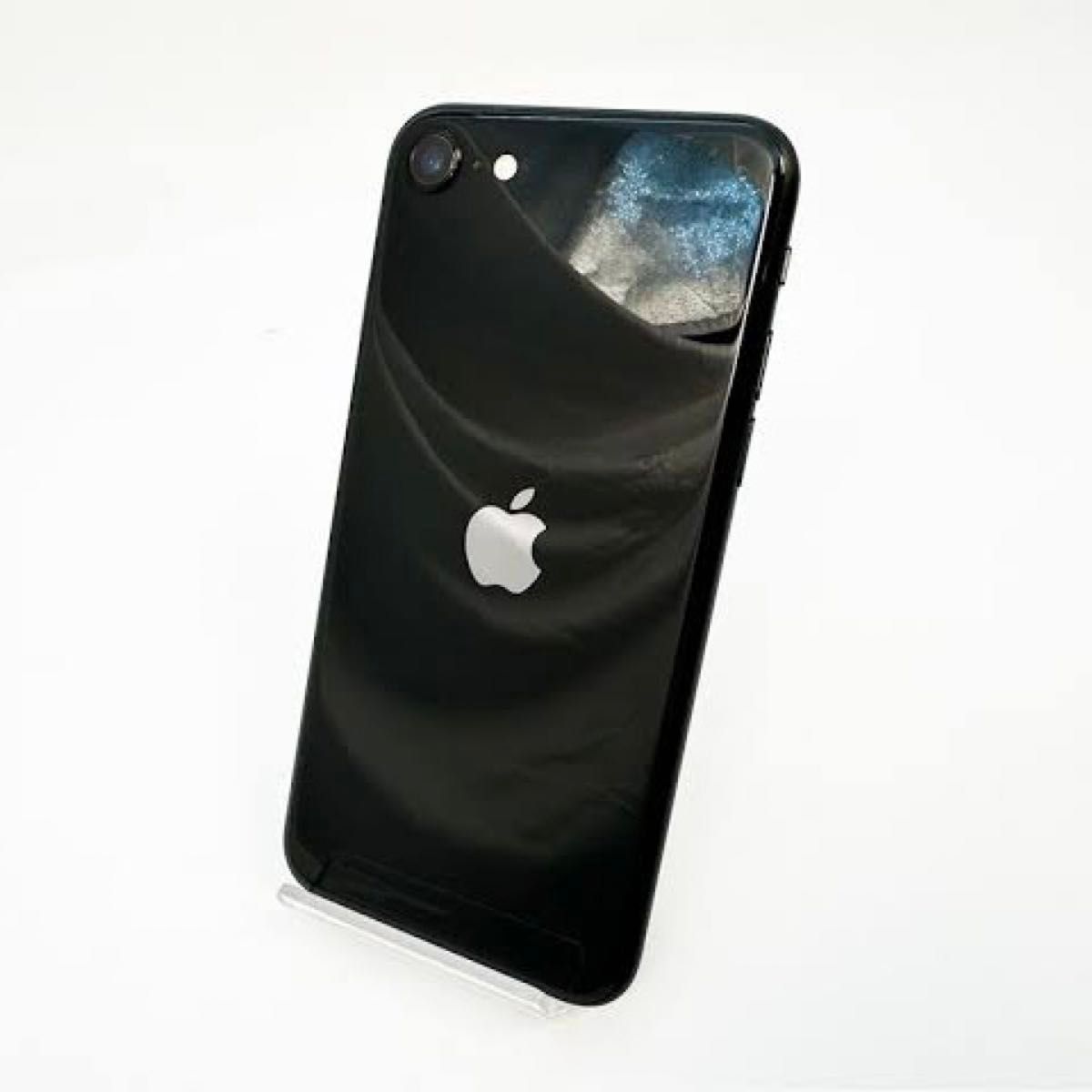 バッテリー100%】iPhoneSE 第二世代 64GB SIMフリー ブラック 美 バッテリー100%】iPhoneSE 第二世代 64GB SIMフリー ブラック 美