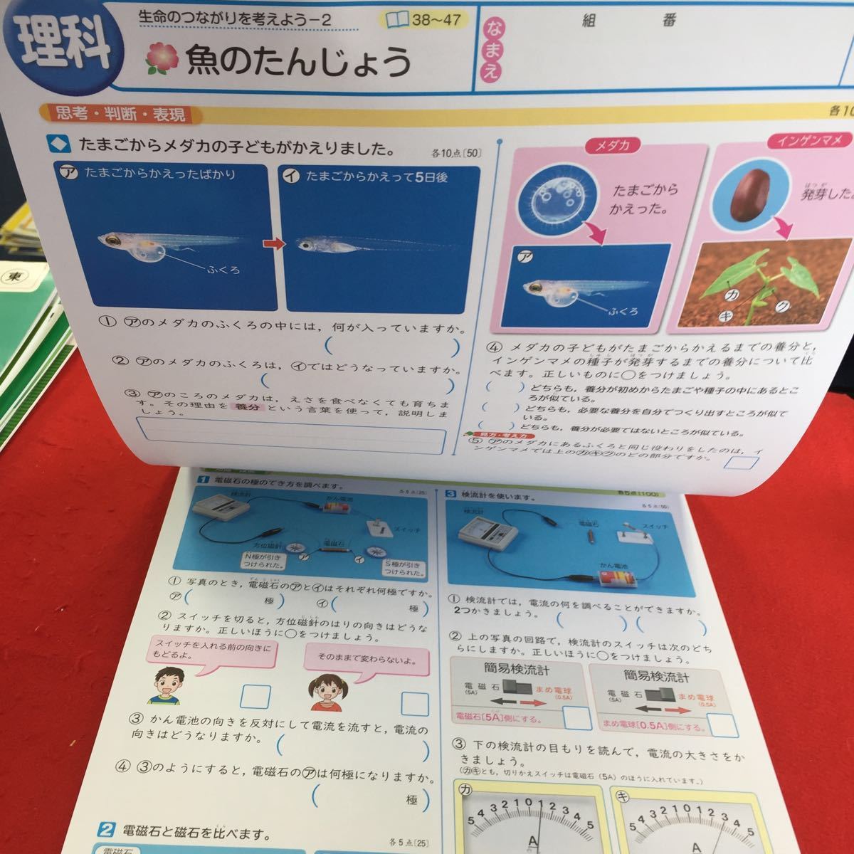 ヤフオク 0423c 016 基礎基本理科 新観点テスト 5年 前期