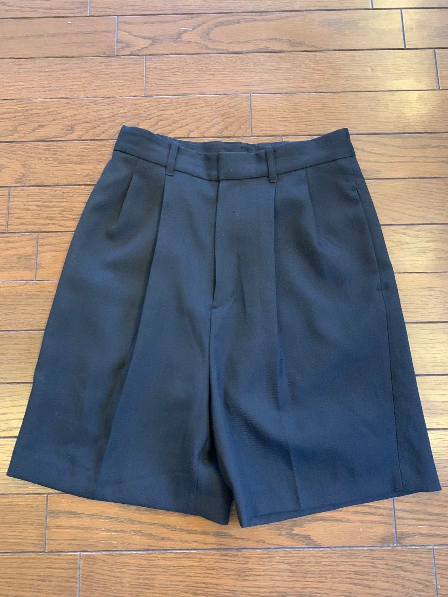 ウールライクショートパンツ 38 スピックアンドスパン 22SS ウールライクショートパンツ 38 スピックアンドスパン 22SS