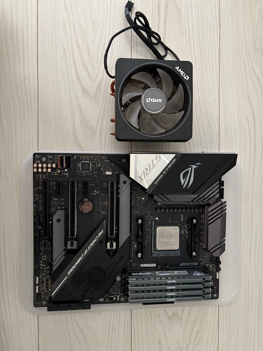 Ryzen9 3900X+ASUS X570-f gaming+DDR4 64GBセット 動作確認 Ryzen9 3900X+ASUS X570-f gaming+DDR4 64GBセット 動作確認
