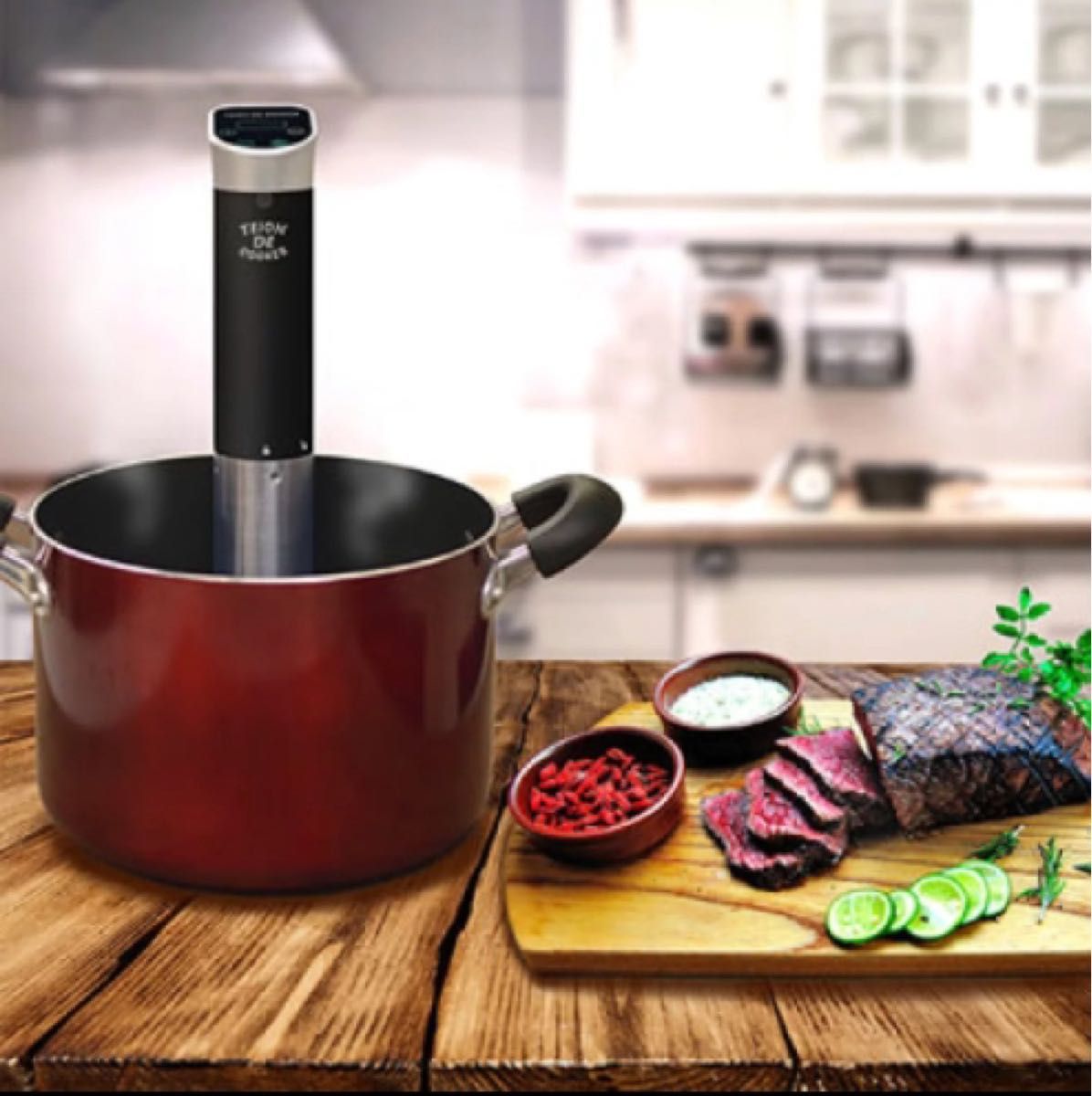 低温調理器 低温DEクッカー TEION DE COOKER KMJ-SC-02-B 低温調理器 低温DEクッカー TEION DE COOKER KMJ-SC-02-B