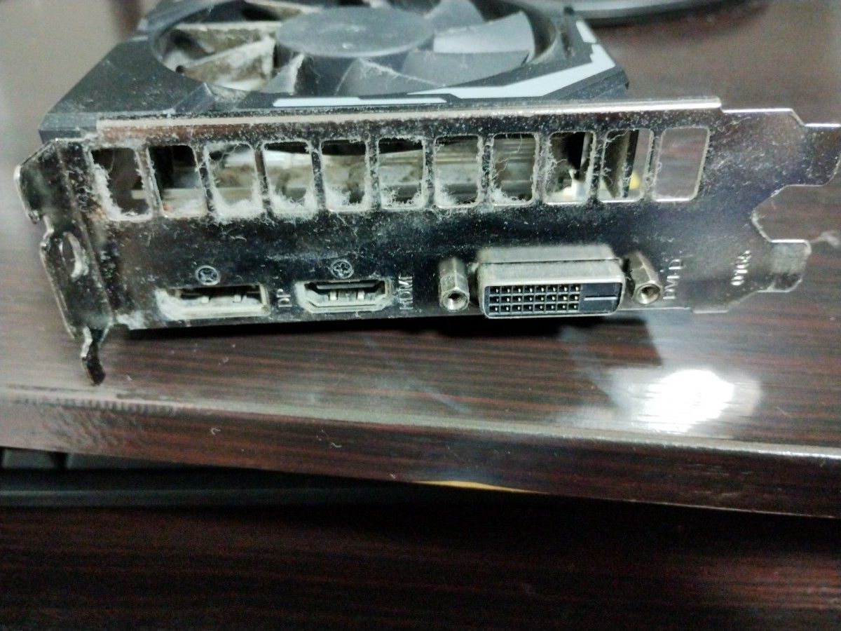 玄人志向NVIDIA GeForce GF-GTX1650D6-E4GB/DF3【動作品 玄人志向NVIDIA GeForce GF-GTX1650D6-E4GB/DF3【動作品