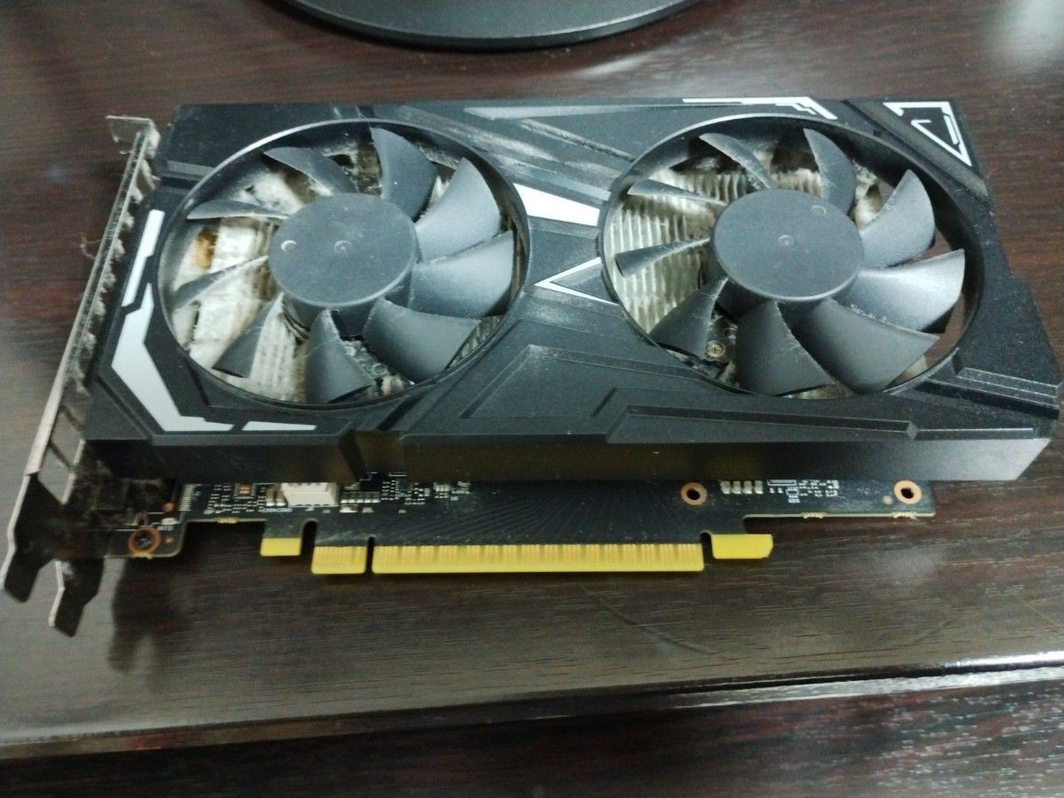 玄人志向NVIDIA GeForce GF-GTX1650D6-E4GB/DF3【動作品 玄人志向NVIDIA GeForce GF-GTX1650D6-E4GB/DF3【動作品