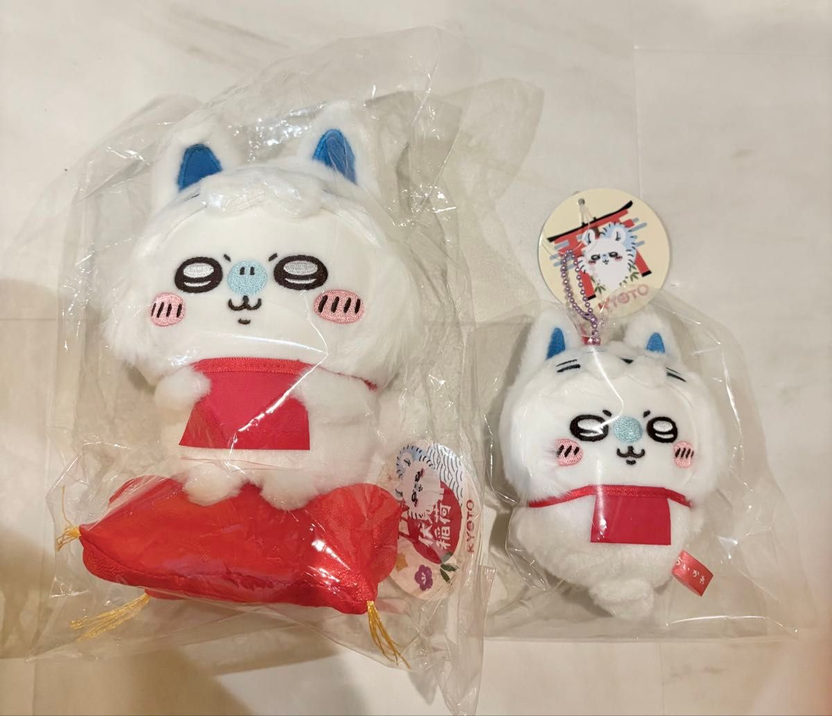 ちいかわ もぐもぐ本舗 京都伏見稲荷 ぬいぐるみ マスコット ちいかわ もぐもぐ本舗 京都伏見稲荷 ぬいぐるみ マスコット