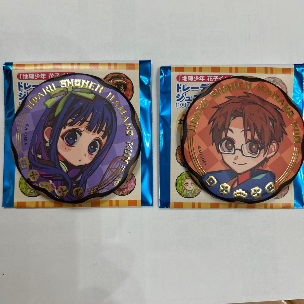 地縛少年花子くん 10周年記念ミュージアム 缶バッジ 葵 茜 地縛少年花子くん 10周年記念ミュージアム 缶バッジ 葵 茜