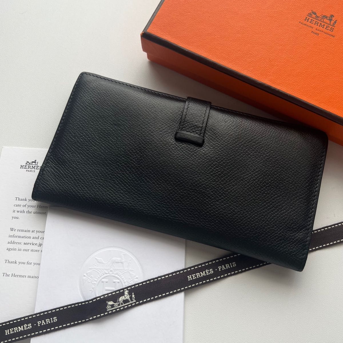 93 極上美品 HERMES エルメス ベアン 2つ折り 長財布|Yahoo 93 極上美品 HERMES エルメス ベアン 2つ折り 長財布|Yahoo
