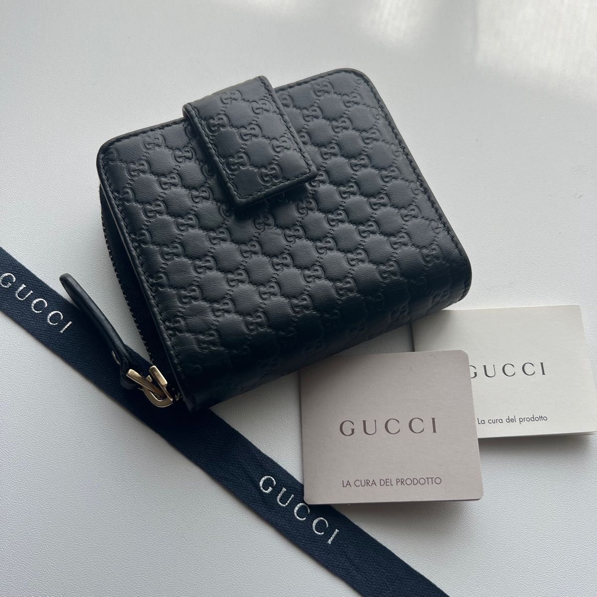 152 極上美品 GUCCI グッチ マイクロ シマ 2つ折り財布|Yahoo 152 極上美品 GUCCI グッチ マイクロ シマ 2つ折り財布|Yahoo