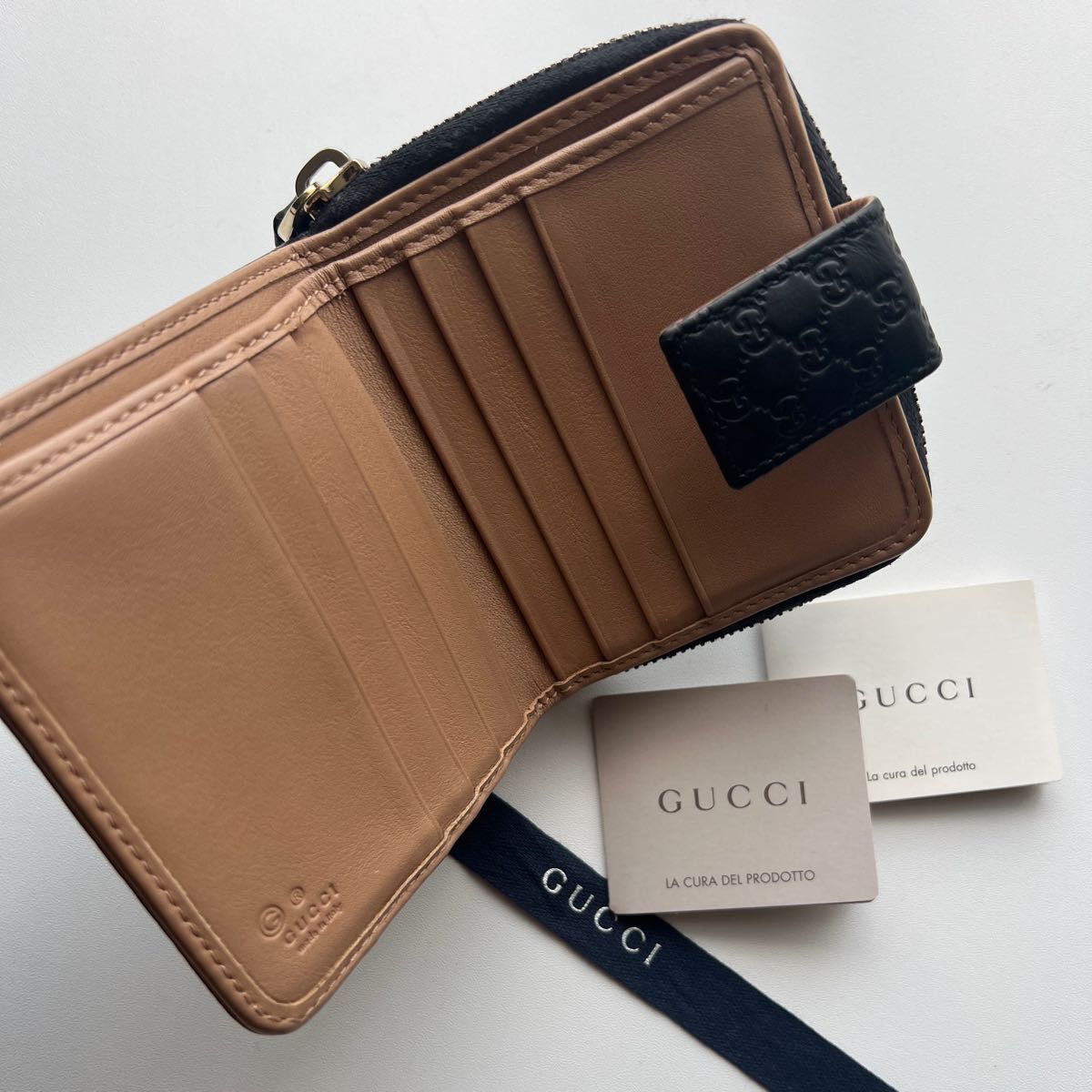 152 極上美品 GUCCI グッチ マイクロ シマ 2つ折り財布|Yahoo 152 極上美品 GUCCI グッチ マイクロ シマ 2つ折り財布|Yahoo