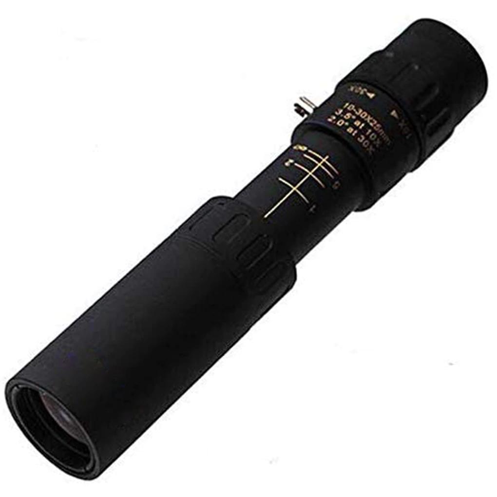  original binoculars 10-30x25 single eye high quality telescope pocket Binoculo hunting optics p rhythm scope none tripod 