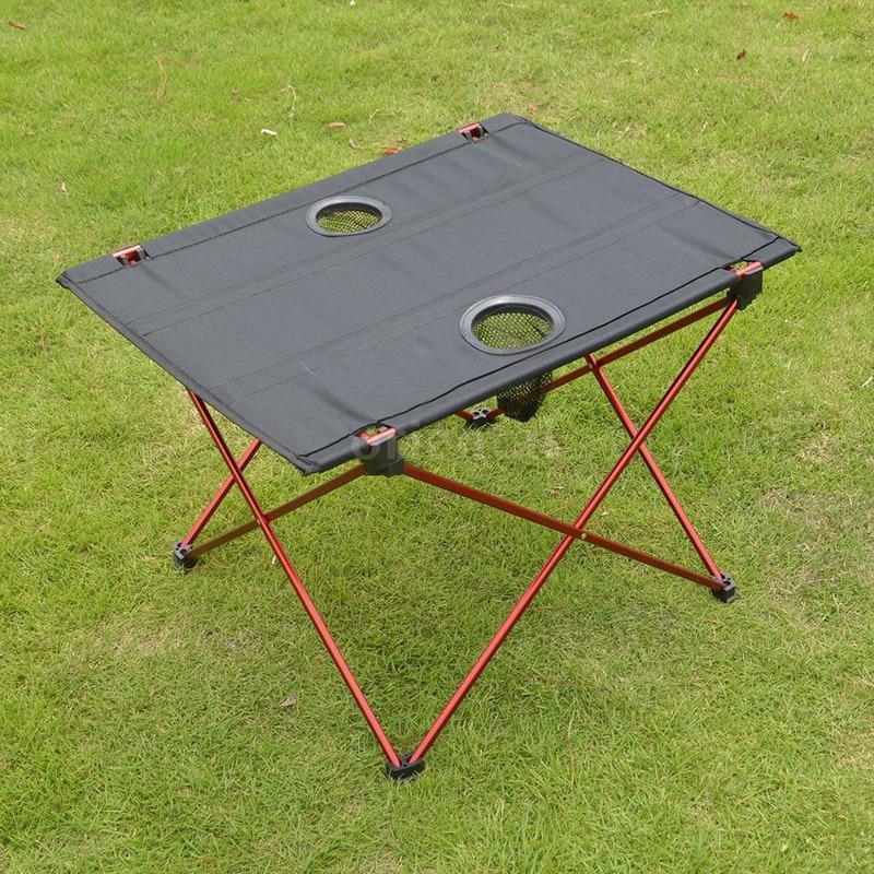  folding camp picnic-table portable compact light weight folding roll up table barbecue picnic-table 