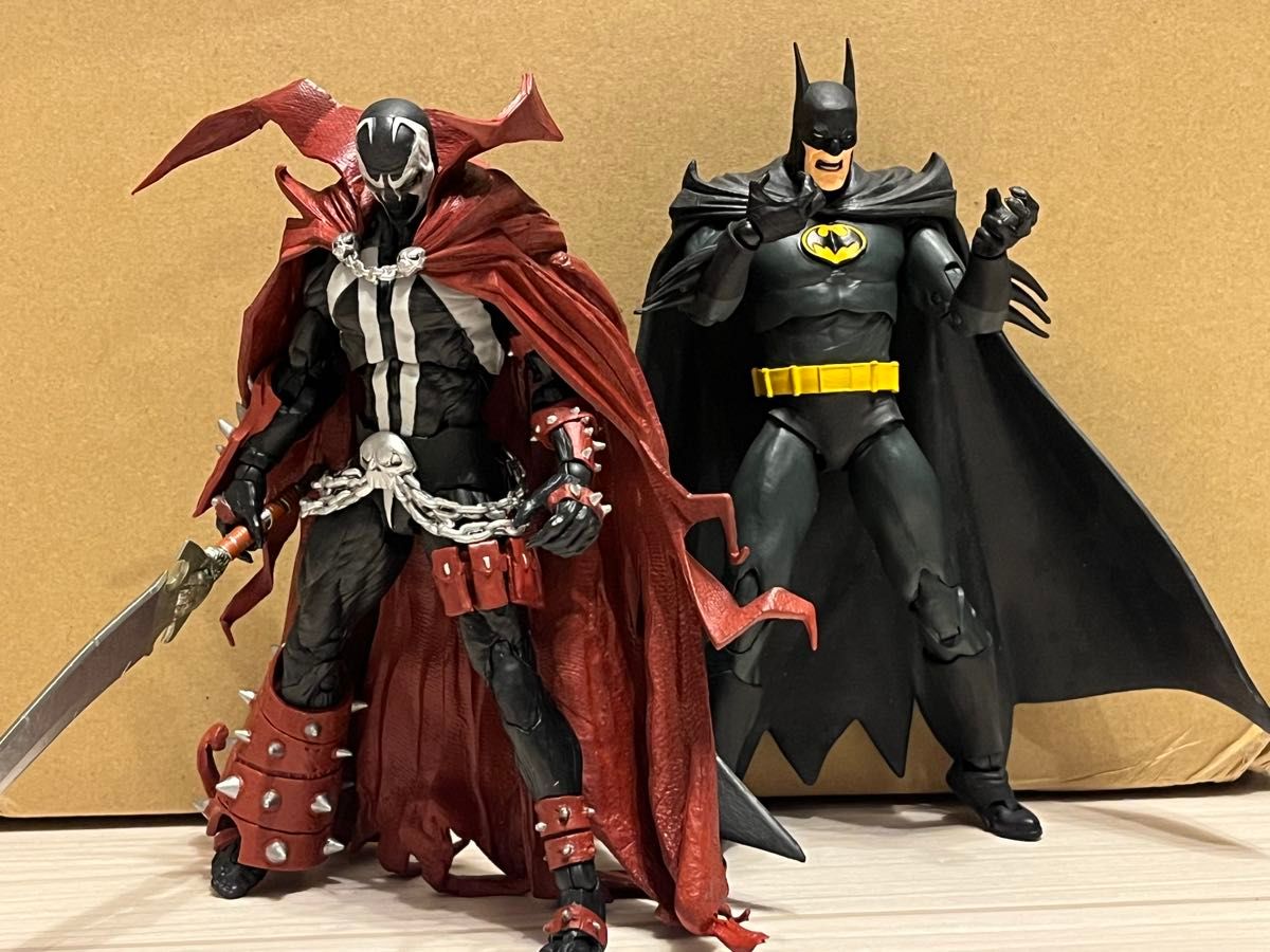 DCマルチバース バットマン SPAWN 2パック フィギュア セット DCマルチバース バットマン SPAWN 2パック フィギュア セット