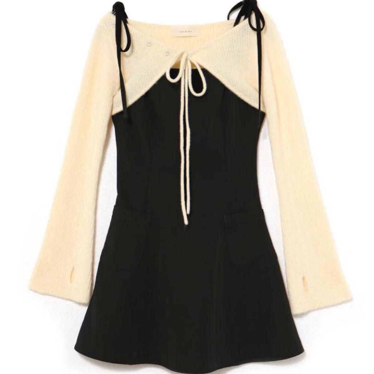 andmary Lamia knit set mini dress ワンピース|Yahoo!フリマ andmary Lamia knit set mini dress ワンピース|Yahoo!フリマ