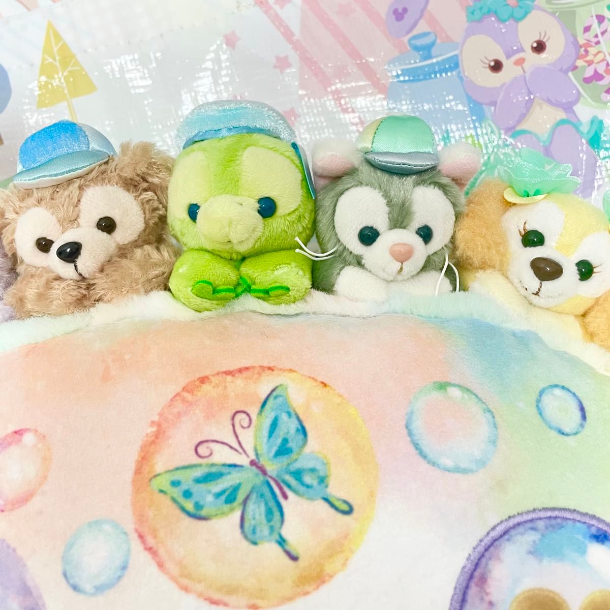 クッション ダッフィー &フレンズ カラフルハピネス ディズニー クッション ダッフィー &フレンズ カラフルハピネス ディズニー