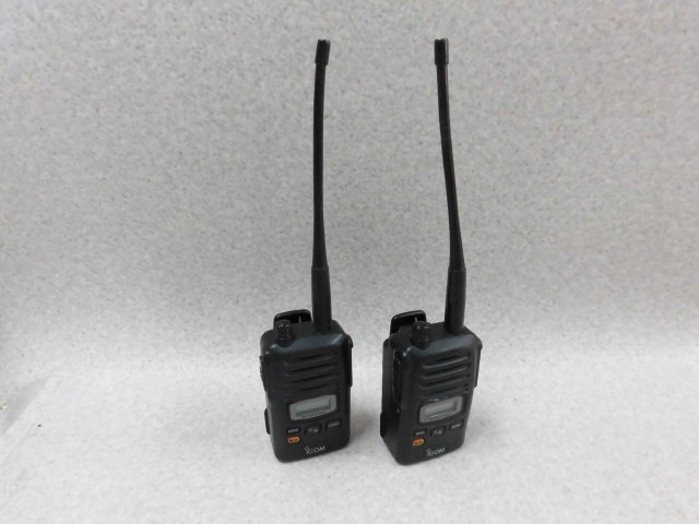 ZZC2 2391! guarantee have iCOM Icom UHF simple transceiver *IC-UH35CTM*2 pcs. set * festival 10000! transactions breakthroug! including in a package possible 