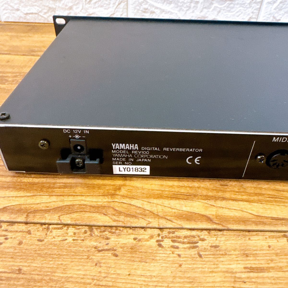 YAMAHA ヤマハ デジタルリバーブ プロセッサー REV100 リバーブ YAMAHA ヤマハ デジタルリバーブ プロセッサー REV100 リバーブ