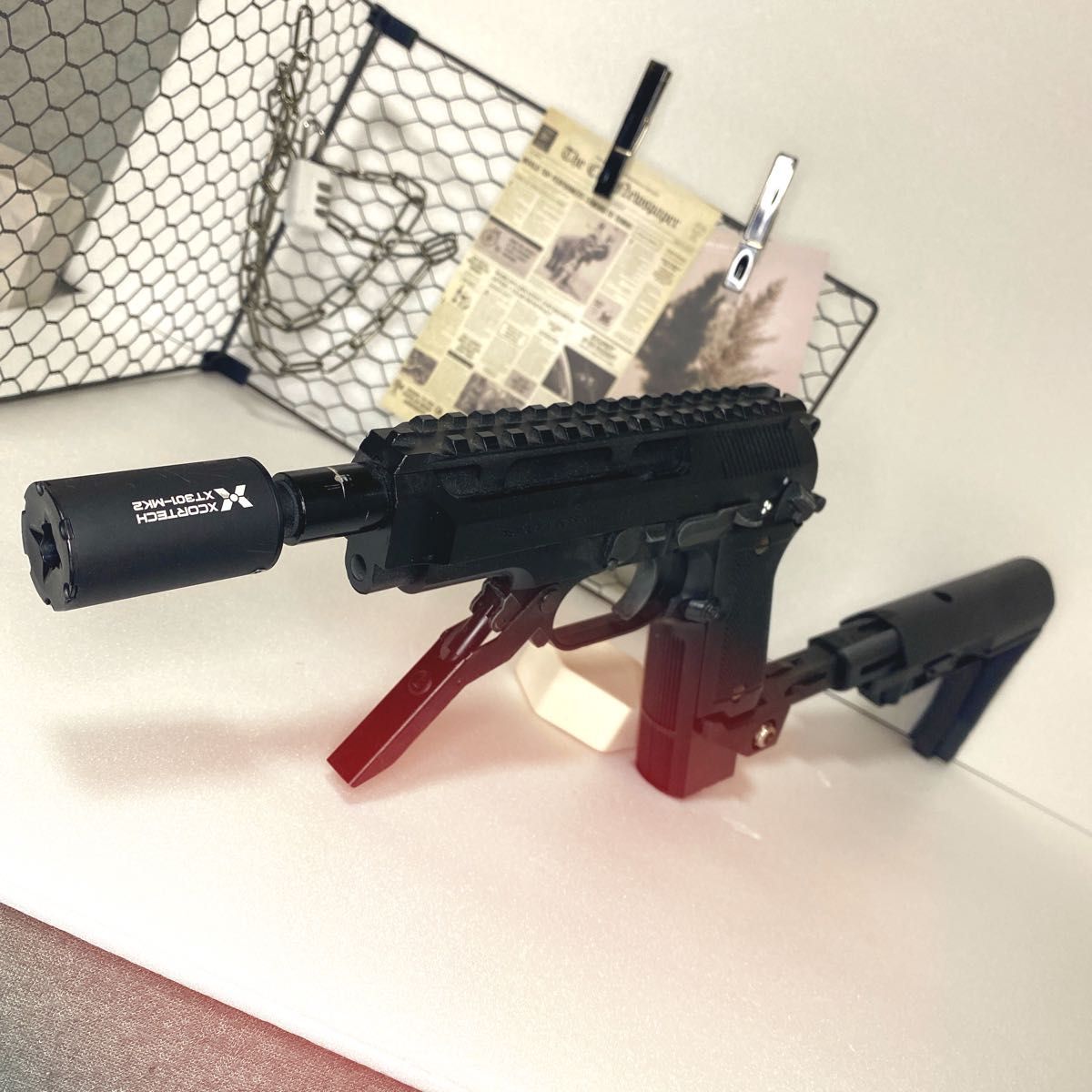 M93R M4ストックアダプター 電動ガン ガスガン CQB 東京マルイ M93R M4ストックアダプター 電動ガン ガスガン CQB 東京マルイ