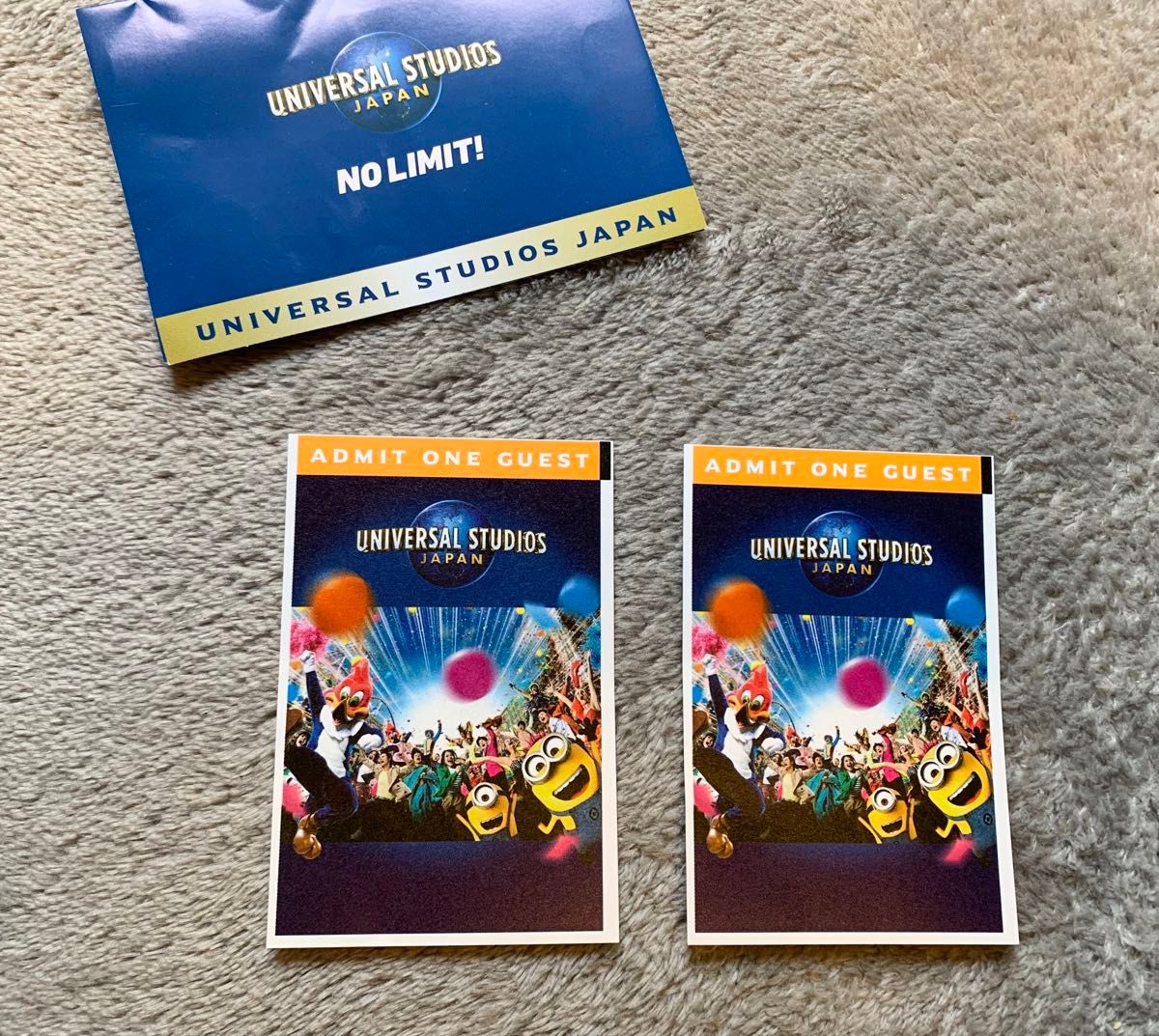 USJ フリーデイトパス 2枚 ユニバーサルスタジオジャパン ペア USJ フリーデイトパス 2枚 ユニバーサルスタジオジャパン ペア