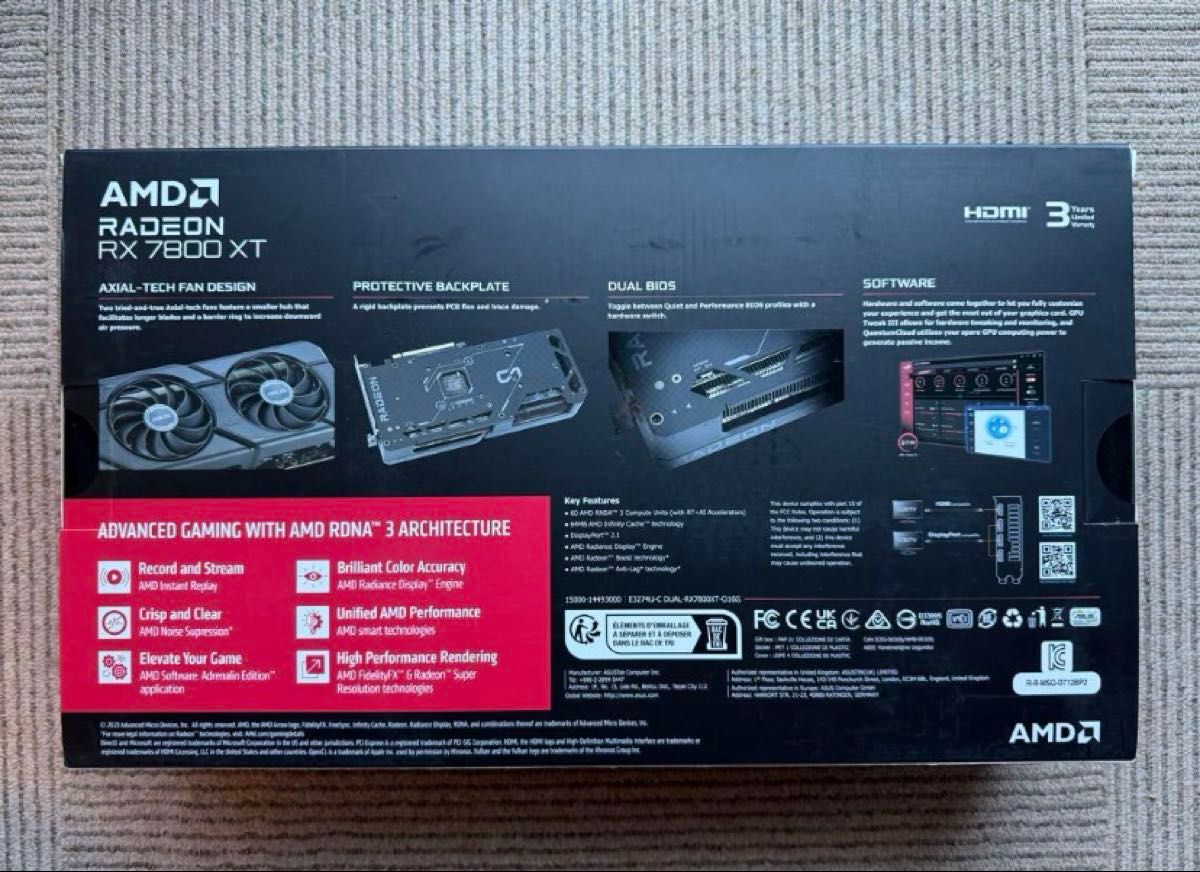ASUS DUAL Radeon RX7800XT|Yahoo!フリマ(旧PayPayフリマ) ASUS DUAL Radeon RX7800XT|Yahoo!フリマ(旧PayPayフリマ)