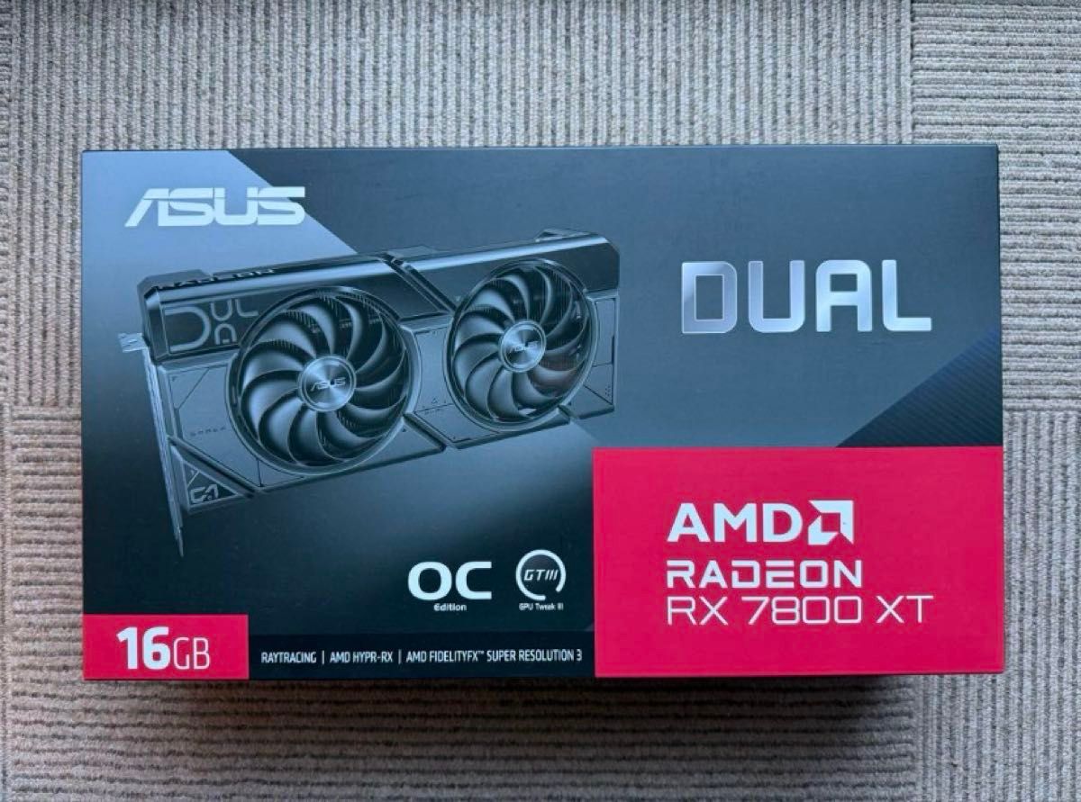ASUS DUAL Radeon RX7800XT|Yahoo!フリマ(旧PayPayフリマ) ASUS DUAL Radeon RX7800XT|Yahoo!フリマ(旧PayPayフリマ)