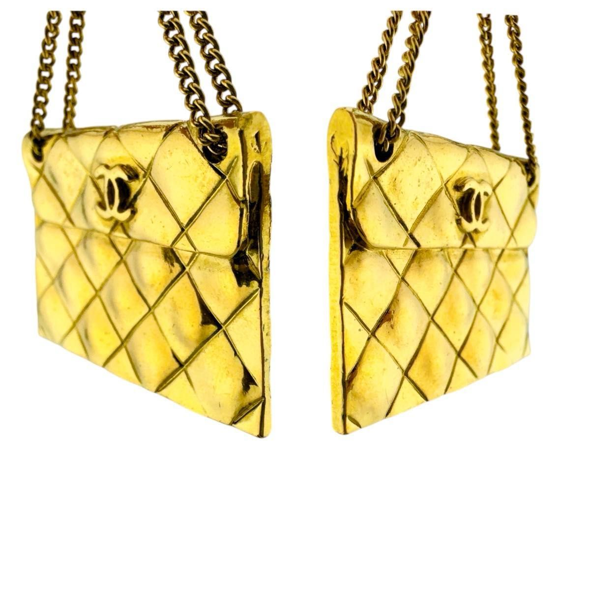 シャネル 31 RUE CAMBON 94A スイング ブローチ バッグモチーフ シャネル 31 RUE CAMBON 94A スイング ブローチ バッグモチーフ