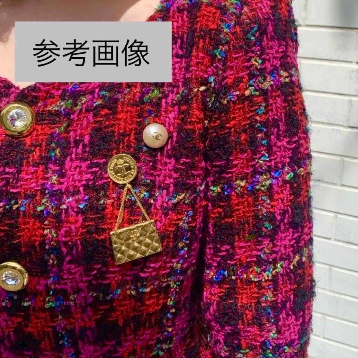 シャネル 31 RUE CAMBON 94A スイング ブローチ バッグモチーフ シャネル 31 RUE CAMBON 94A スイング ブローチ バッグモチーフ