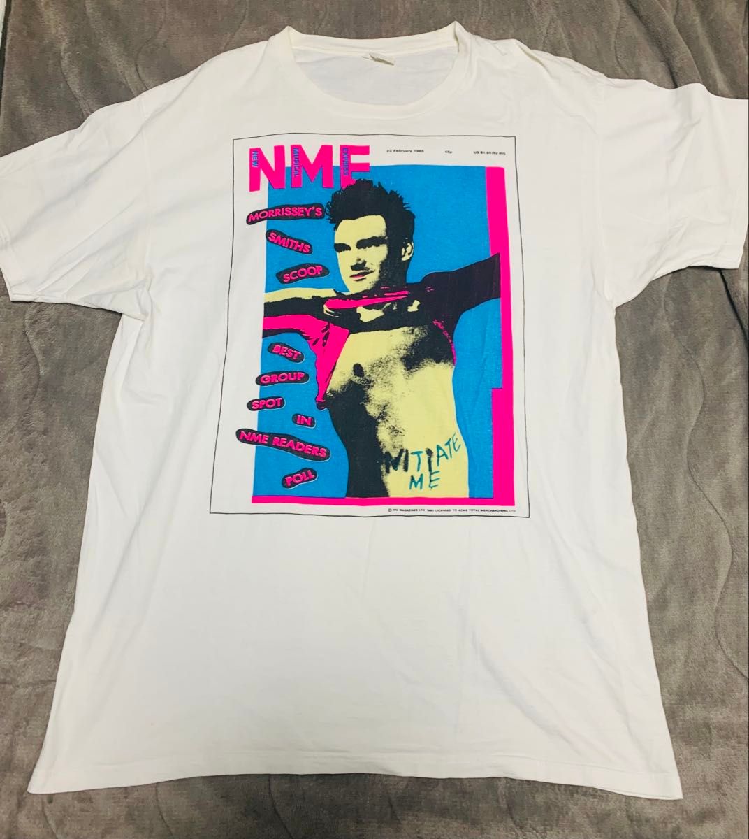 モリッシー morrissey Tシャツ 90's vintage ヴィンテージ tee モリッシー morrissey Tシャツ 90's vintage ヴィンテージ tee