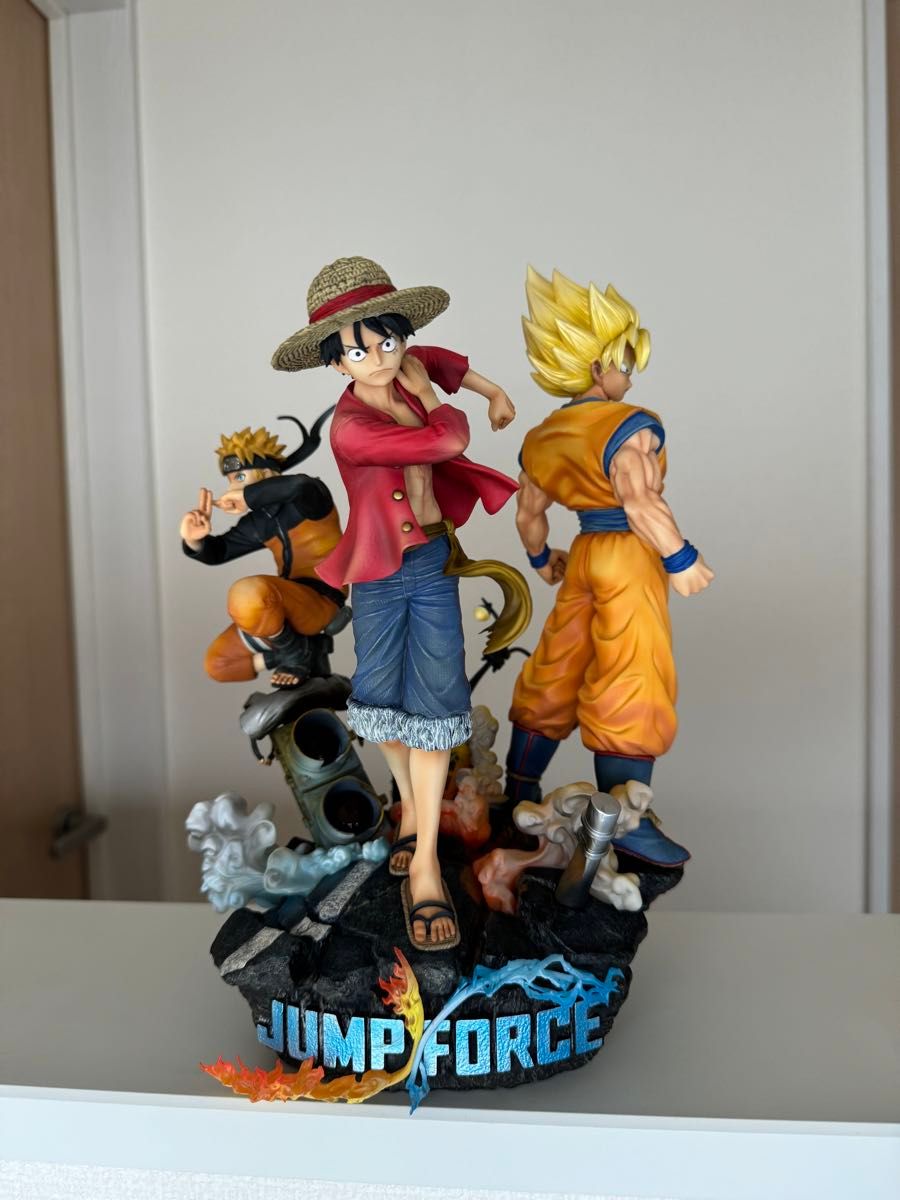 【超レア】ジャンプフォース 孫悟空 ナルト ルフィ フィギュア JUMP FORCE フィギュア バンプレスト 孫悟空 ルフィ ナルト
