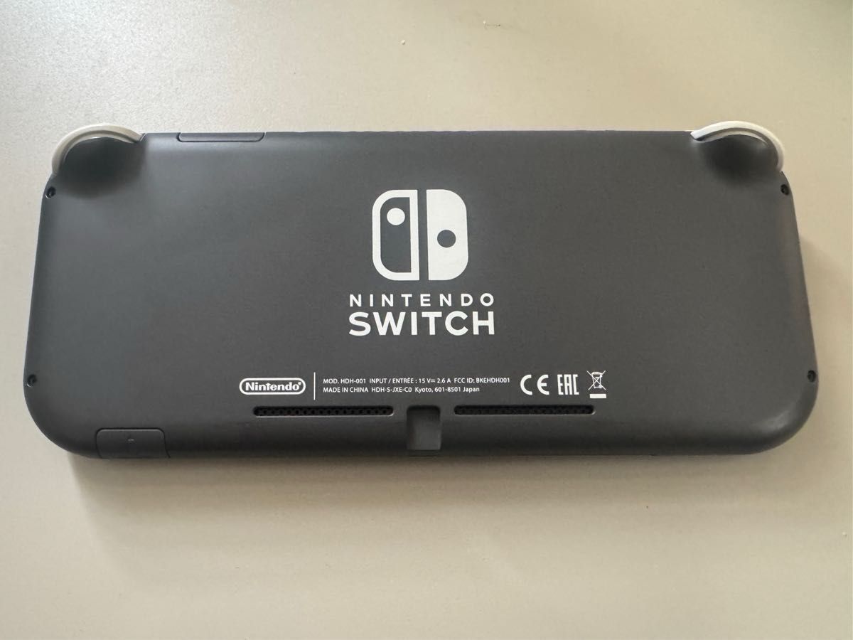 Nintendo Switch Lite ニンテンドースイッチライト グレー 初期 Nintendo Switch Lite ニンテンドースイッチライト グレー 初期