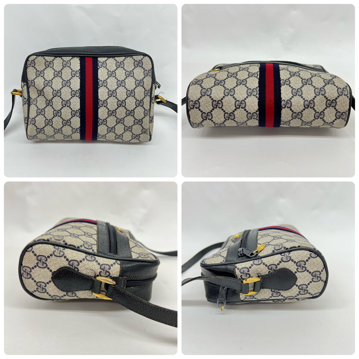 GUCCI 56 02 004 オールド グッチ ヴィンテージ シェリーライン GUCCI 56 02 004 オールド グッチ ヴィンテージ シェリーライン