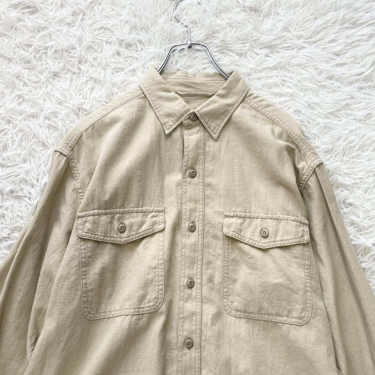 タグ付き未使用】Plage プラージュ 長袖シャツ ドビーシャツ タグ付き未使用】Plage プラージュ 長袖シャツ ドビーシャツ