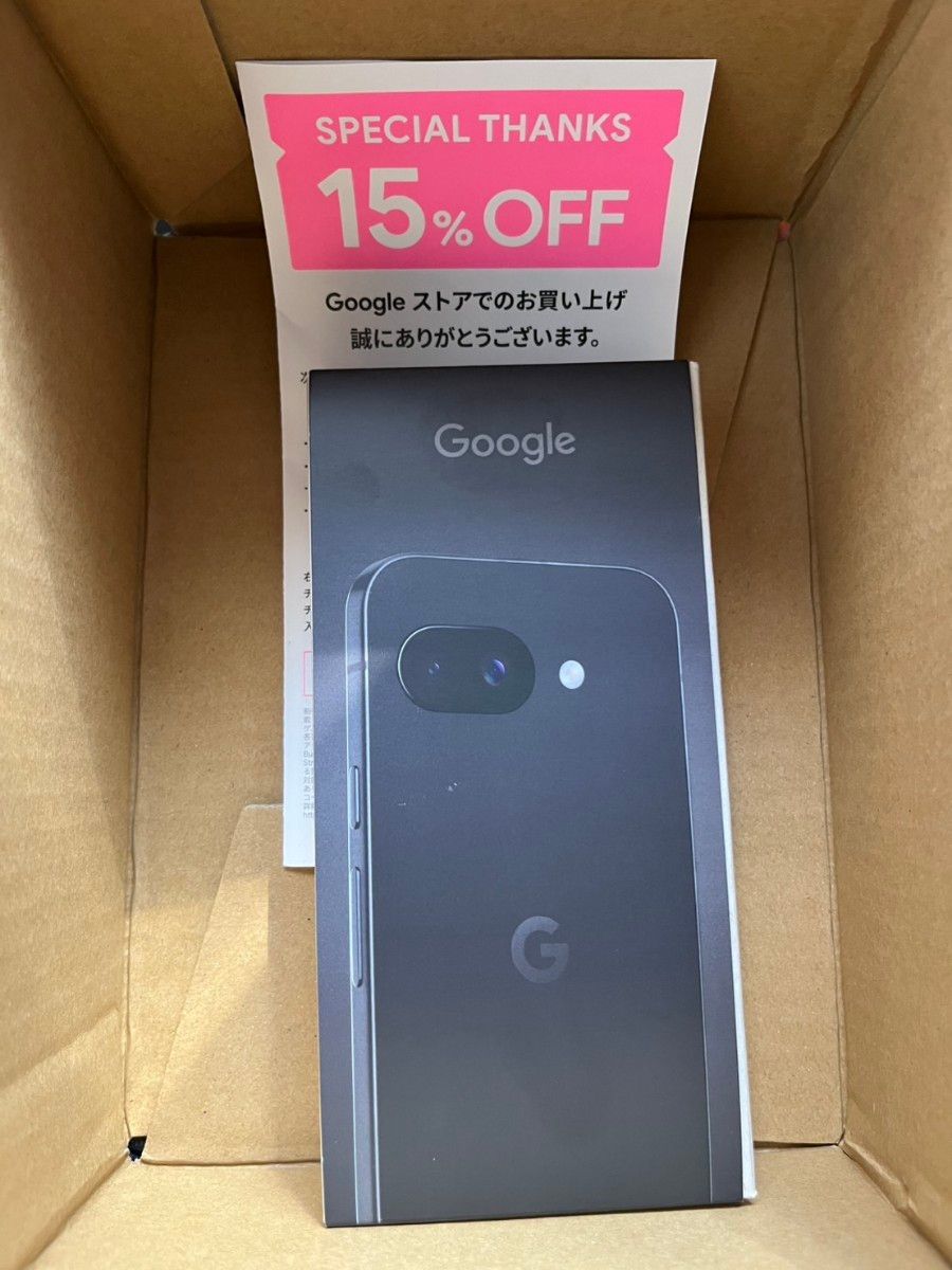 新品・未開封 Googleストア購入品 Google Pixel 9a Obsidian 新品・未開封 Googleストア購入品 Google Pixel 9a Obsidian