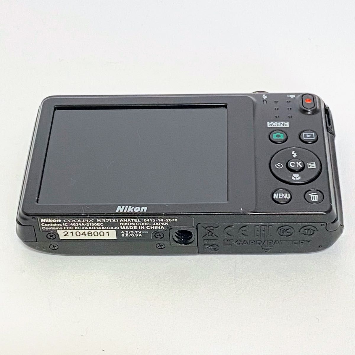 美品・稼動品】Nikon COOLPIX S3700 ニコン デジカメ SDカード付 美品・稼動品】Nikon COOLPIX S3700 ニコン デジカメ SDカード付
