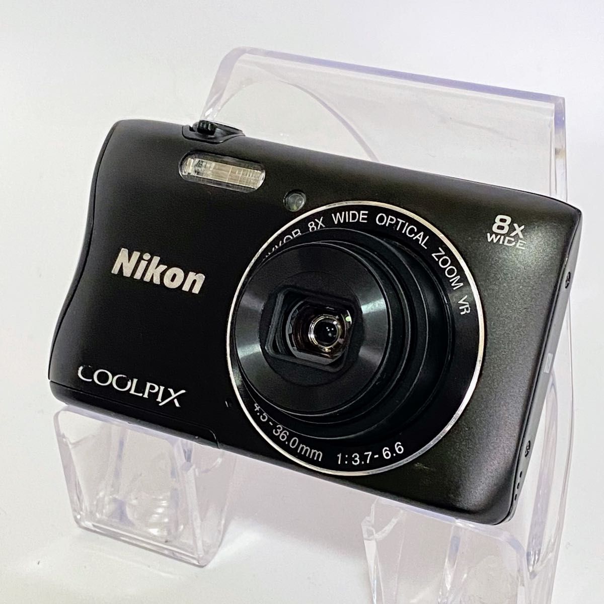 美品・稼動品】Nikon COOLPIX S3700 ニコン デジカメ SDカード付 美品・稼動品】Nikon COOLPIX S3700 ニコン デジカメ SDカード付