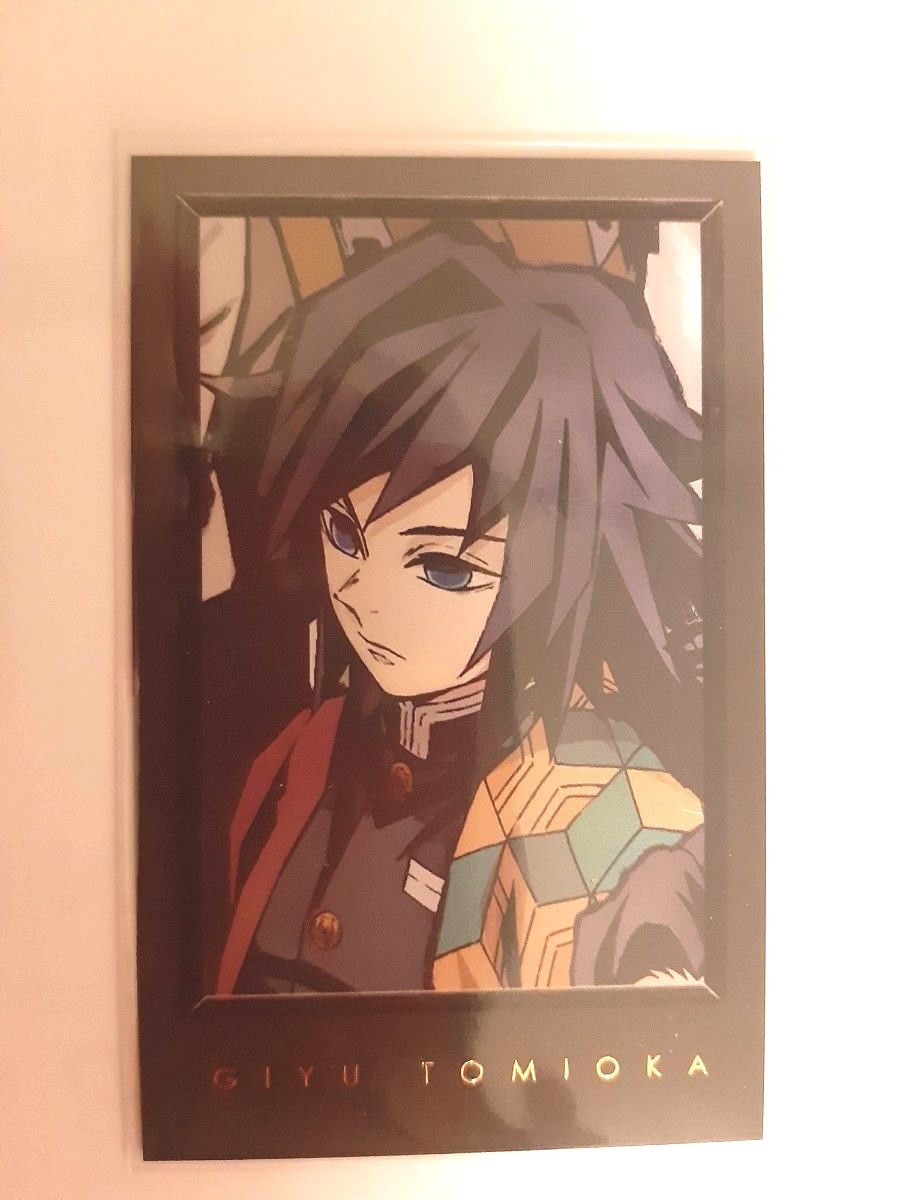 鬼滅の刃 ufotable dining ダイニングくじ チェキ 冨岡義勇 鬼滅の刃 ufotable dining ダイニングくじ チェキ 冨岡義勇