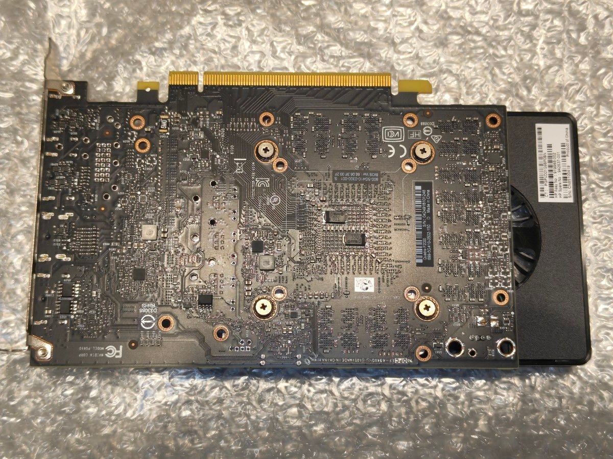 NVIDIA Quadro P2000 GPU PCIe DisplayPort グラフィックボード