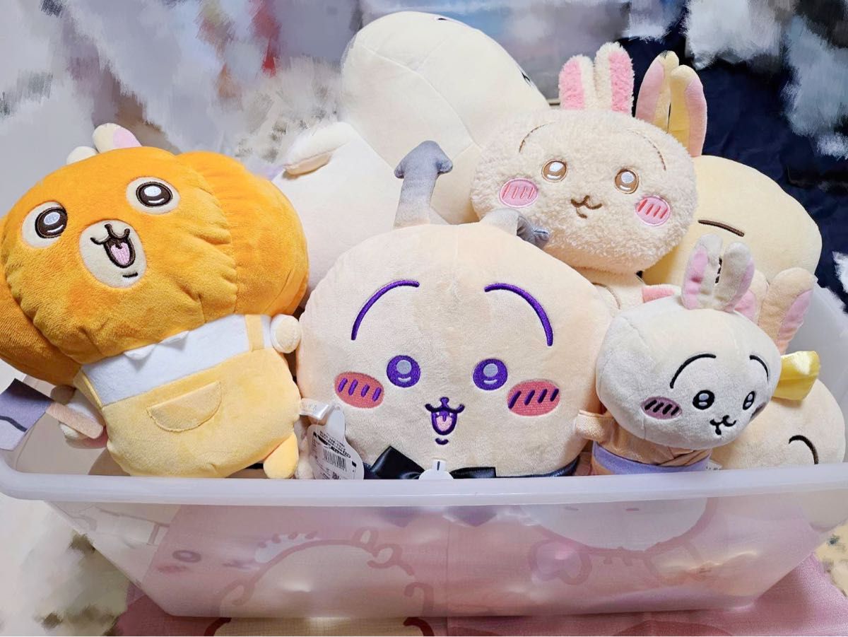 ちいかわ うさぎ プライズ ぬいぐるみ まとめ売り【11点 ちいかわ うさぎ プライズ ぬいぐるみ まとめ売り【11点