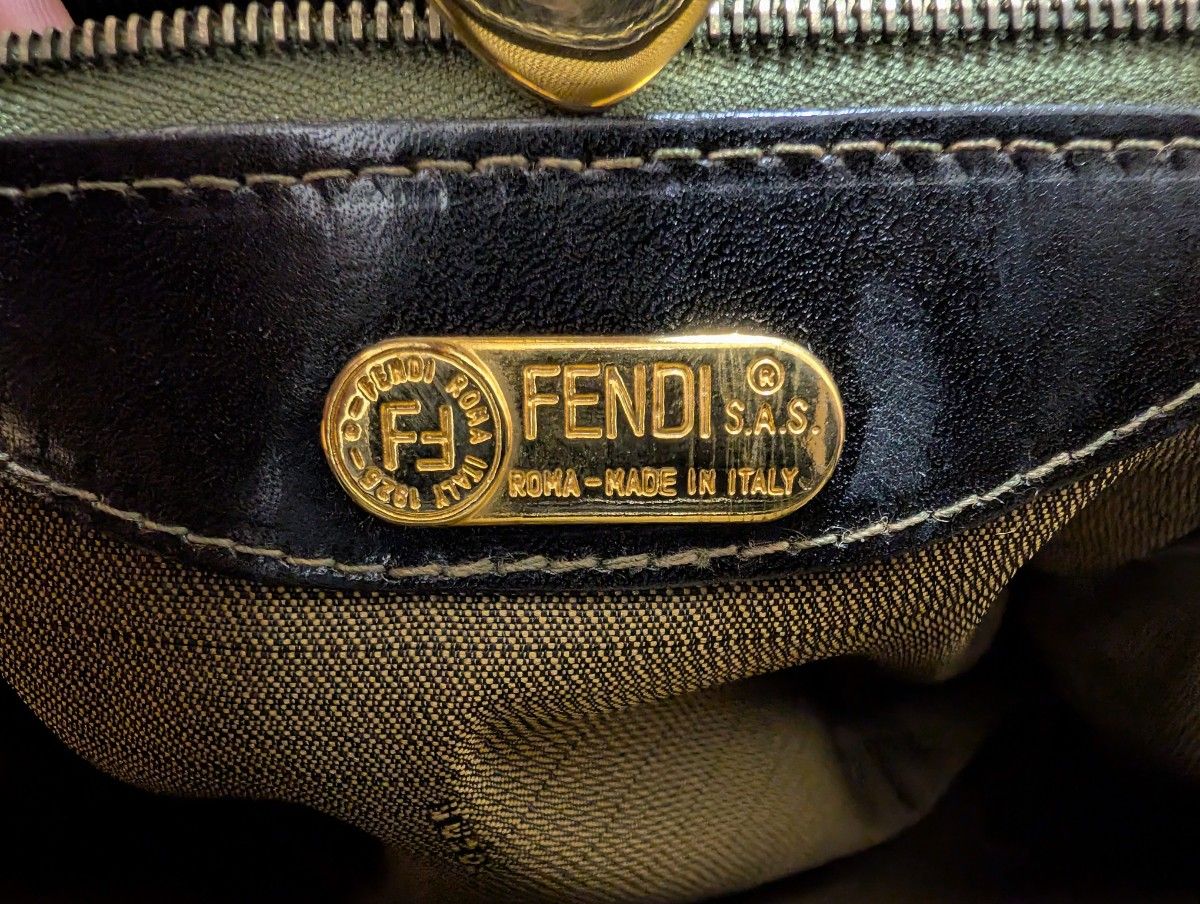 超激レア/美品』FENDI ズッカ ハンドバッグ 2WAY ショルダー 超激レア/美品』FENDI ズッカ ハンドバッグ 2WAY ショルダー