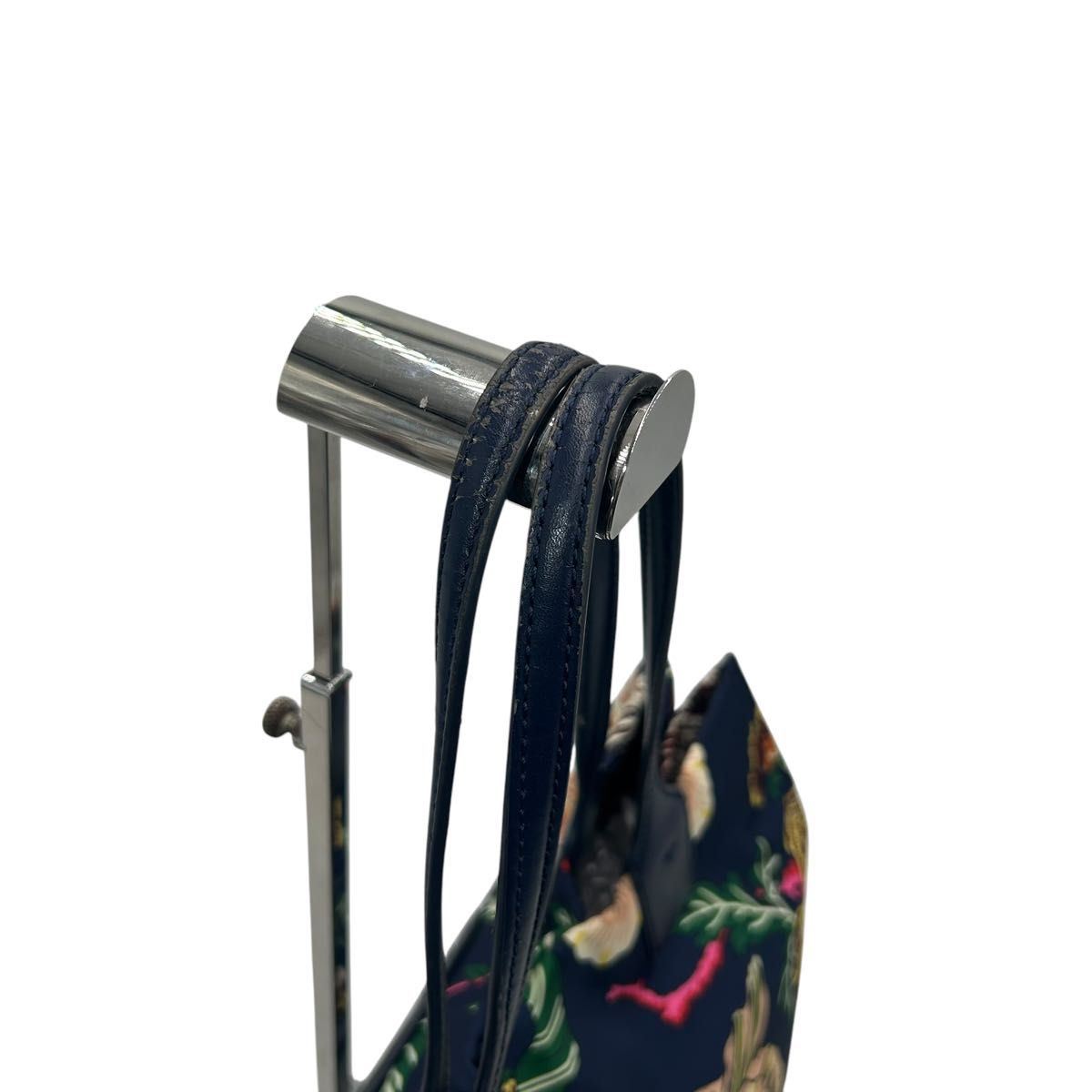 TORY BURCH トリーバーチ エラ トートバッグ ナイロン ネイビー TORY BURCH トリーバーチ エラ トートバッグ ナイロン ネイビー