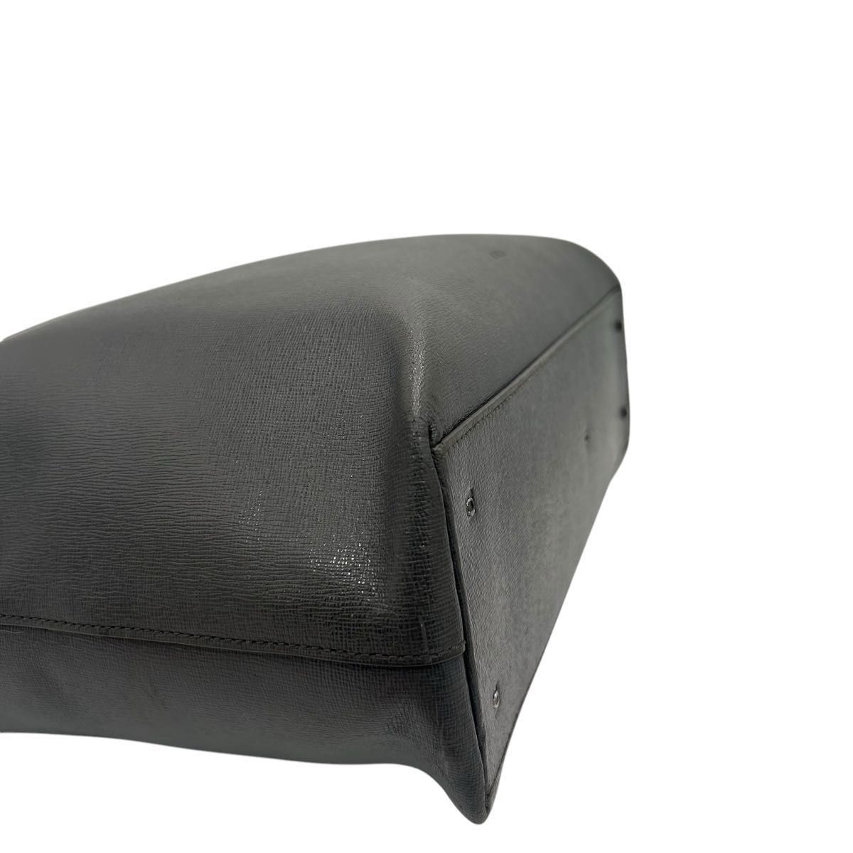 FURLA フルラ トートバッグ ビジネスバッグ オールレザー グレー FURLA フルラ トートバッグ ビジネスバッグ オールレザー グレー