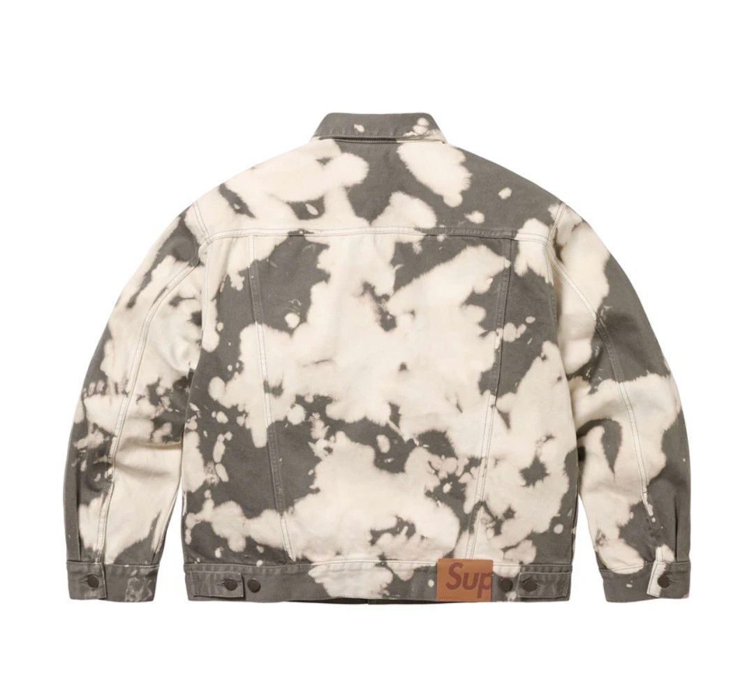Supreme Denim Trucker Jacket Bleached デニム デニム Supreme Denim Trucker Jacket Bleached デニム デニム