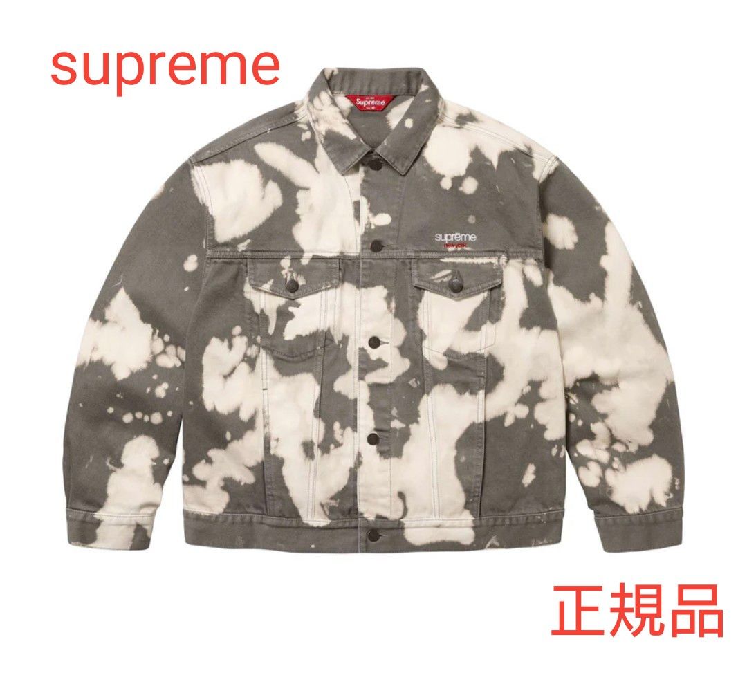 Supreme Denim Trucker Jacket Bleached デニム デニム Supreme Denim Trucker Jacket Bleached デニム デニム