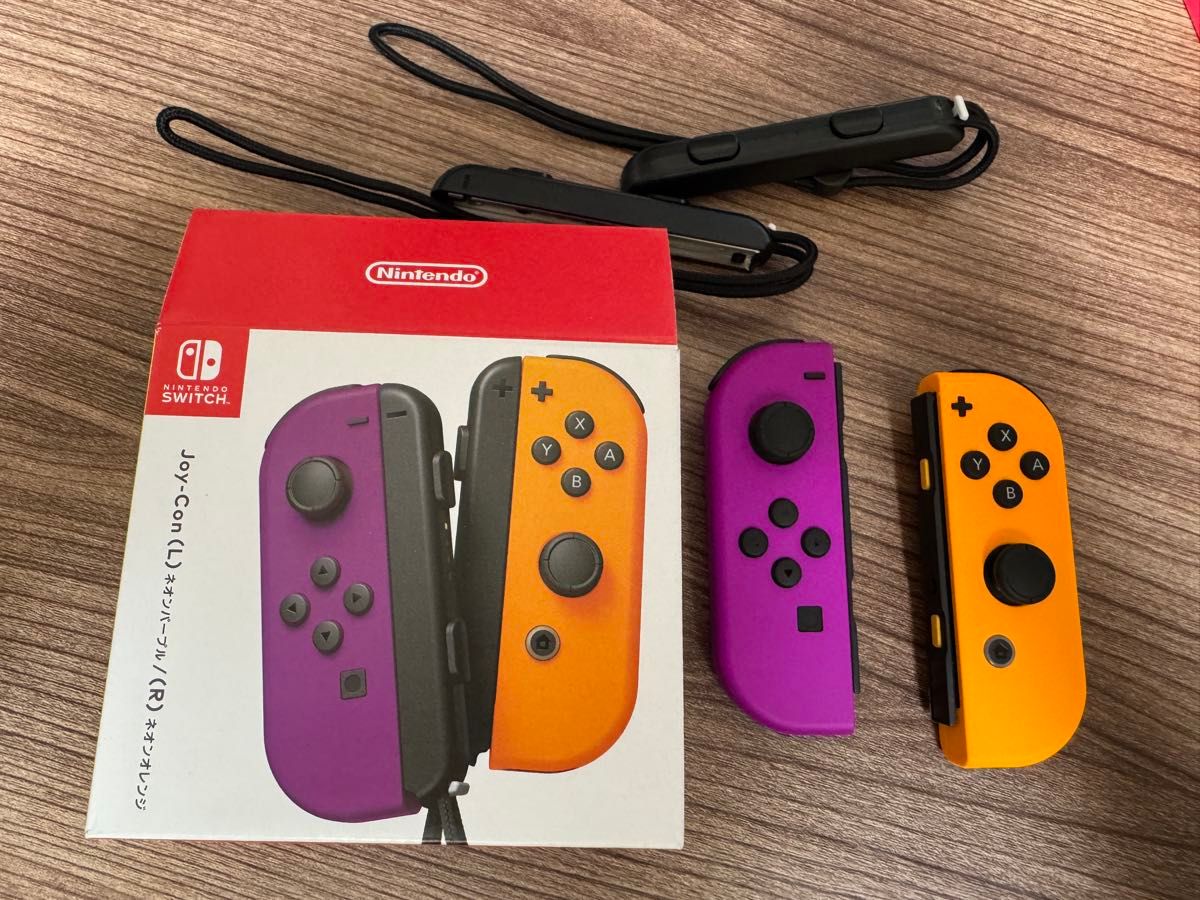 Nintendo Switch Joy-Con LR ネオンパープル ネオンオレンジ Nintendo Switch Joy-Con LR ネオンパープル ネオンオレンジ