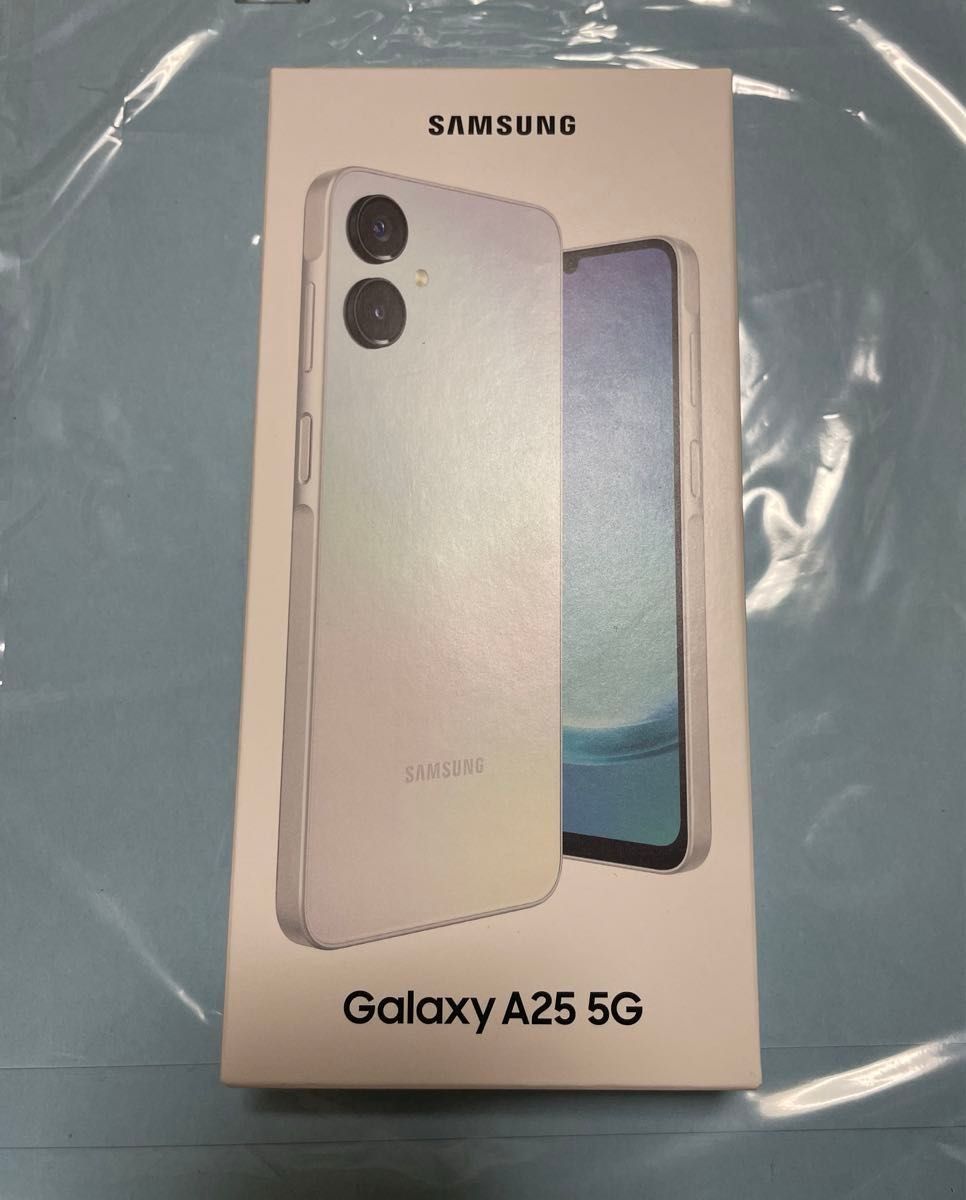 Galaxy A25 5G SCG33 4G+64G au ライトブルー SIMロック解除済み Galaxy A25 5G SCG33 4G+64G au ライトブルー SIMロック解除済み