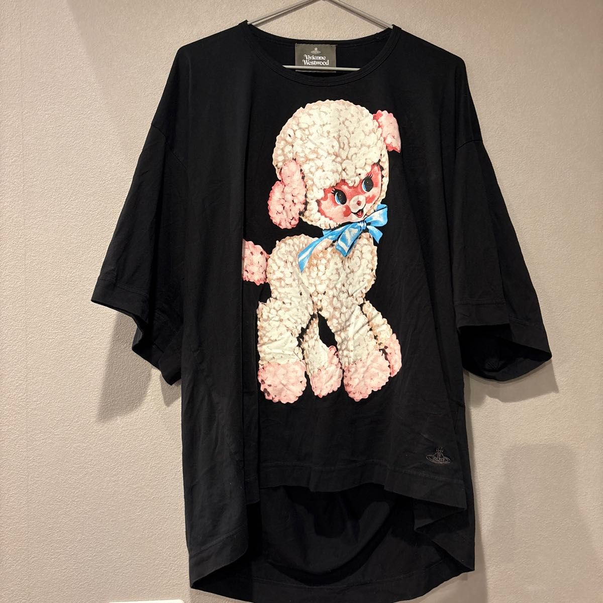 ヴィヴィアンウエストウッド Tシャツ ひつじ 羊柄 オーバー ヴィヴィアンウエストウッド Tシャツ ひつじ 羊柄 オーバー