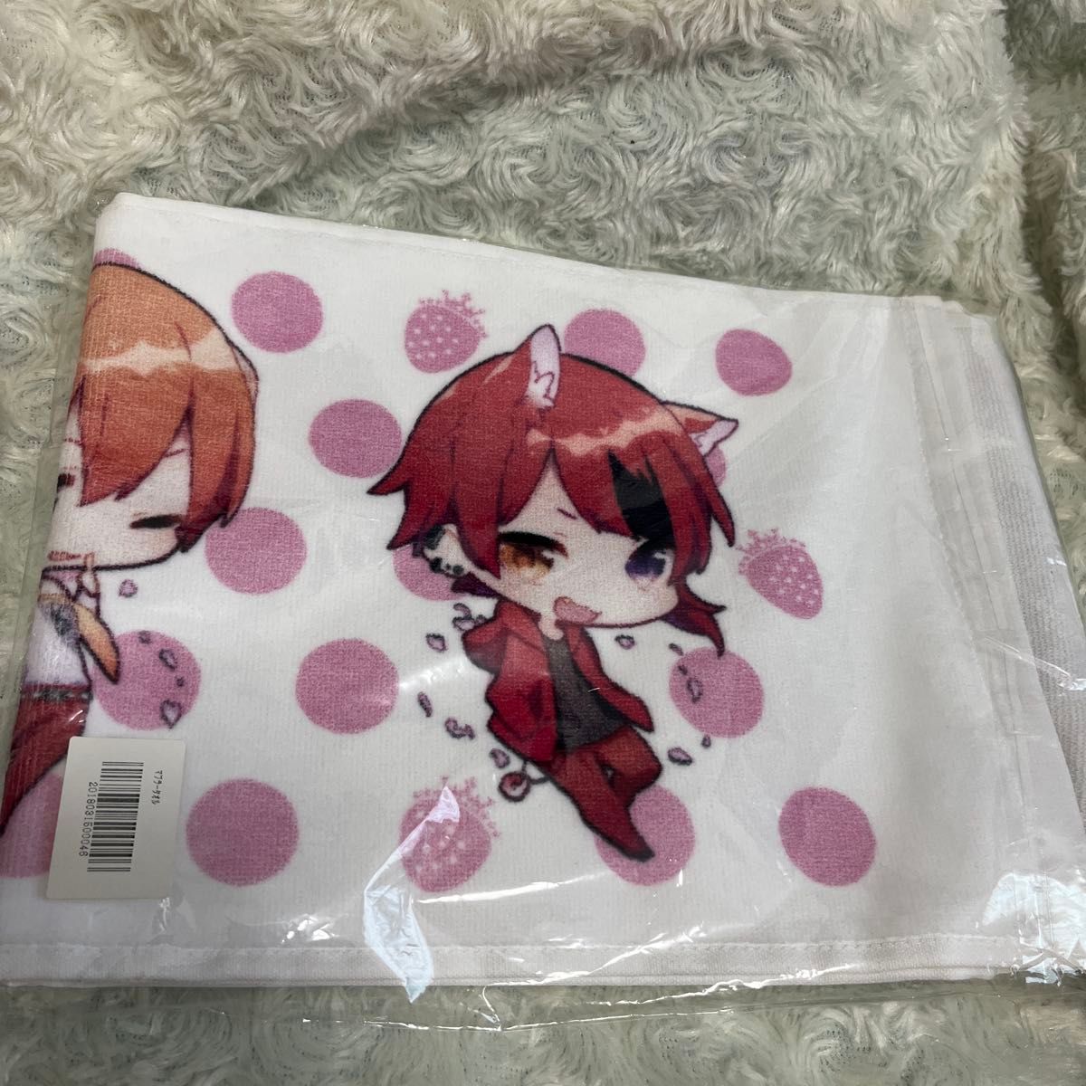 マフラータオル すとめも4 すとろべりーぷりんす すとぷりすす マフラータオル すとめも4 すとろべりーぷりんす すとぷりすす