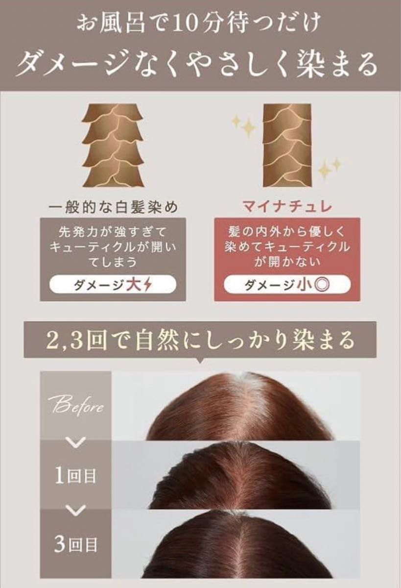 新品未開封】MY NATURE カラートリートメント ダークブラウン