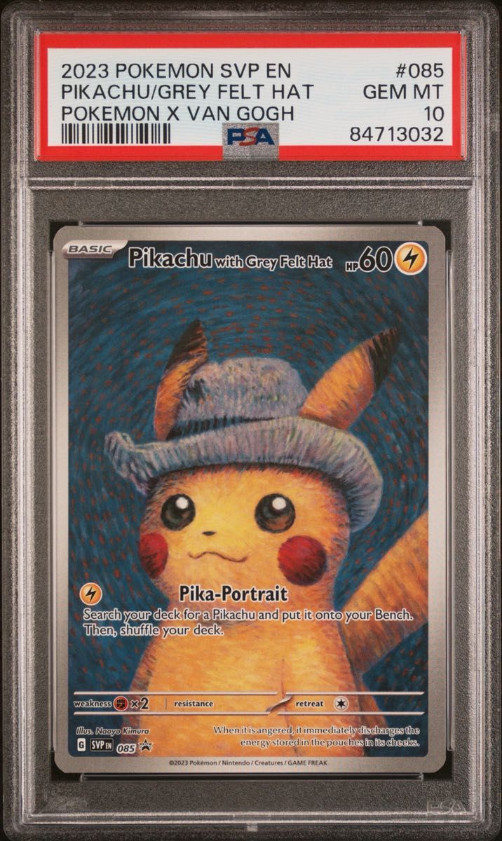 ゴッホピカチュウ PSA10 プロモ Pikachu Felt Grey Hat|Yahoo ゴッホピカチュウ PSA10 プロモ Pikachu Felt Grey Hat|Yahoo