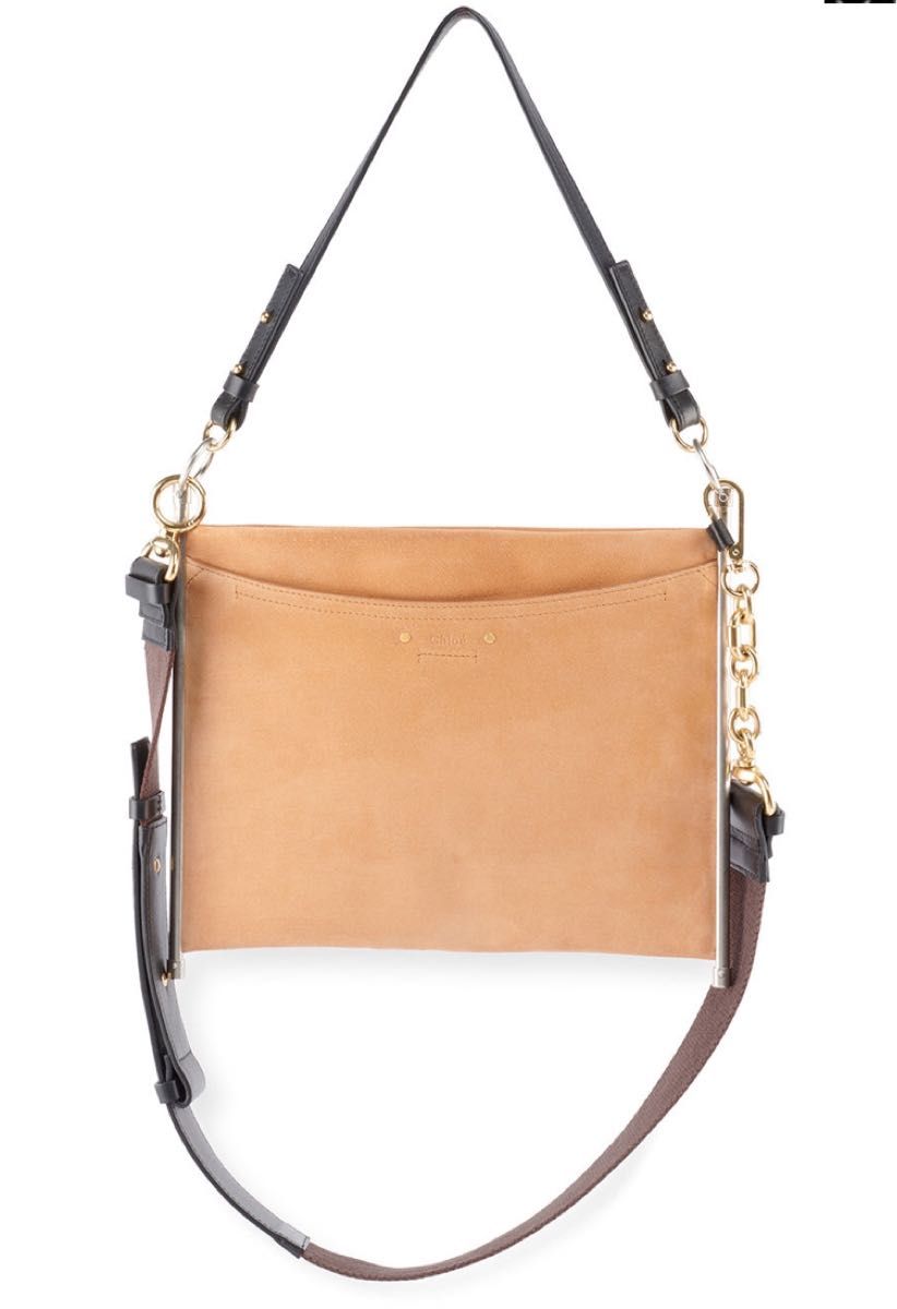 新品 Chloe クロエ Roy 2way レザー クラッチバッグ ショルダー 新品 Chloe クロエ Roy 2way レザー クラッチバッグ ショルダー
