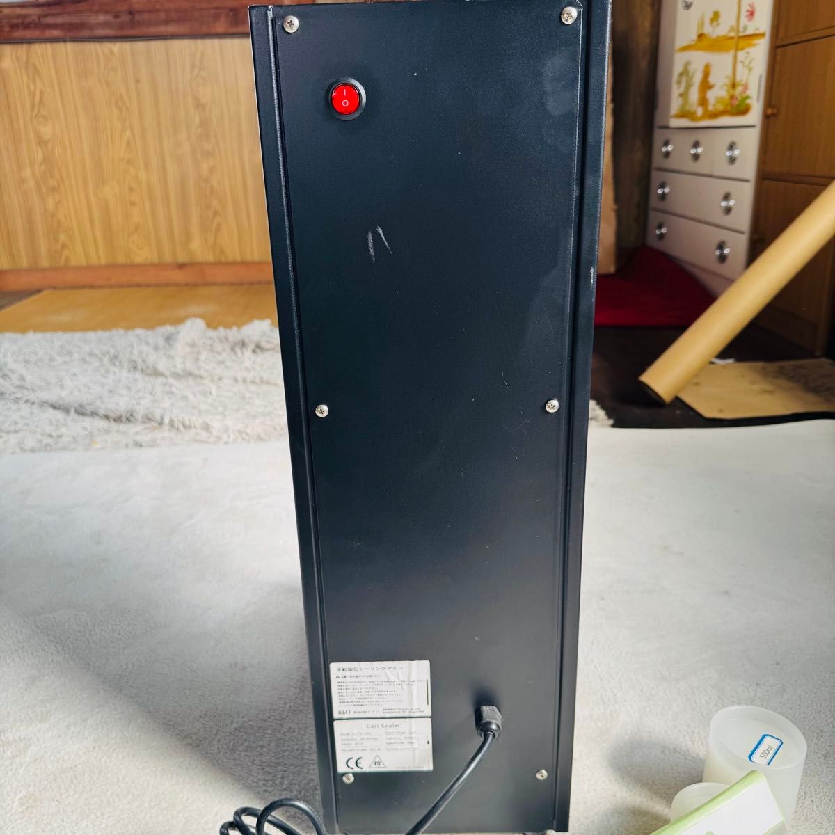 動作確認済 手動式缶シーリングマシン BMターゲット RY-FGJ-100C 動作確認済 手動式缶シーリングマシン BMターゲット RY-FGJ-100C